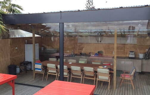 Ziptrak Café Blinds